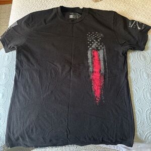 Grunt Style Black and Red Graphic Tee
